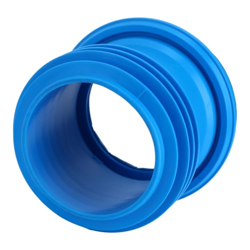 DOITOOL sello de inodoro rociar sellado de drenaje válvula Impermeable asiento de inodoro eléctrico bloque de sanitarios anillo de brida de inodoro anillo de sellado caucho Blue