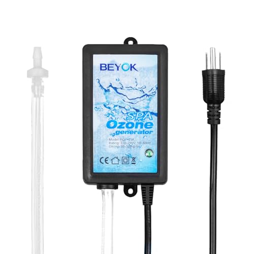EcoPooluxe Ozone Generator for Hot Tubs and Spas
