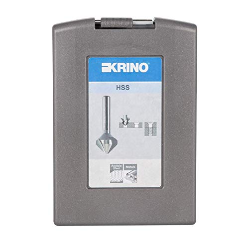 Krino 01270107 - Set Svasatori HSS per Acciaio e