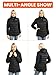 Venture Heat Women's Heated Jacket with Battery Included - 12V MAX Self Warming Parka Coat, Down Ski Jacket, Bluetooth App Control (S, Black)