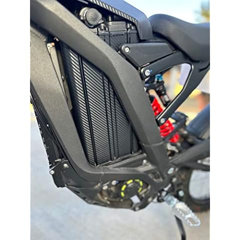 Decal Concepts Carbon Fiber Battery Accent Decal Graphic Kit - Fits Sur-Ron Light Bee - X260 Cover