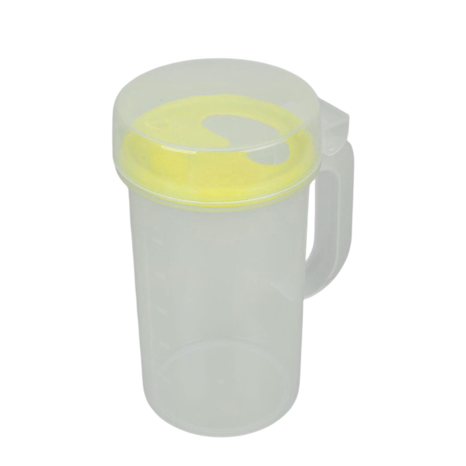 Elnwnnkc 500Ml Pitcher with Sealed Spout and Comfortable Grip Cold Kettle Water Container with Ergonomic Handle Beverage Dispenser with Wide Mouth Comfortable Grip