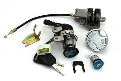 NEW Scooter Ignition Switch Key Set for TaoTao 49cc 50 cc 150cc gy6 Peace Roketa Jonway NST Tank Gy6