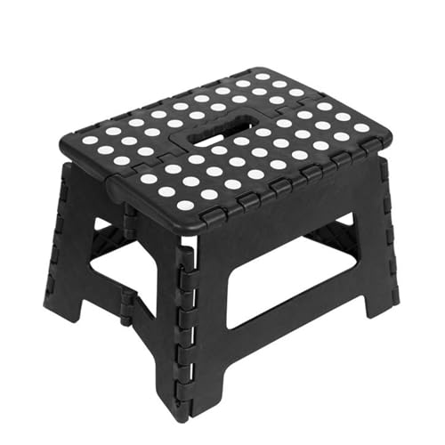 Taburete plegable – Asiento de transporte grueso, soporte para caminar compacto, diseño portátil práctico | Utilidad doméstica práctica que mejora el acceso fácil al baño para adultos