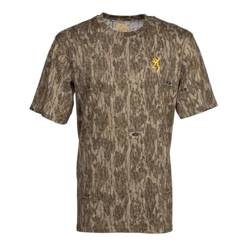 Browning Wasatch Jr Youth Short Sleeve Camouflage T-Shirt