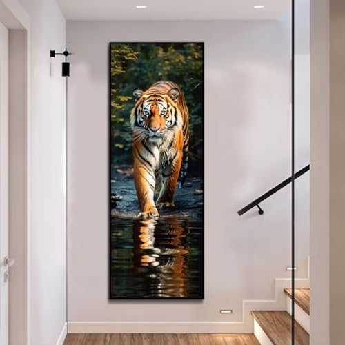 Tigre Diamond Painting Grand Format, le projet créatif à offrir aux passionnés