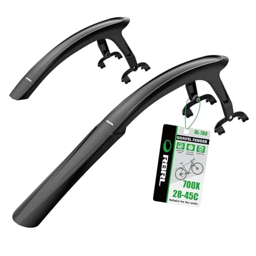 Quick Release Bike Fender Set for Gravel and Road Bike