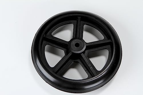 Kit Com 2 Rodas C/Rolamento Carrinho De Mercado Feira