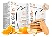 Biscotti proteici Lineadiet - 14 monoporzioni di biscotti gusto arancia - 29% proteine, ridotto contenuto di carboidrati e zuccheri (70 biscotti totali) immagine