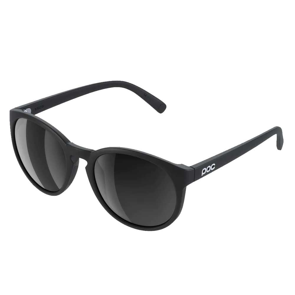 POC Modern Polarized Round Sunglasses, Uranium Black, Einzehl