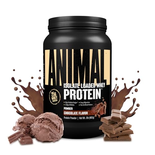 Animal Whey Isolate Protein Powder - Loaded for Pre &