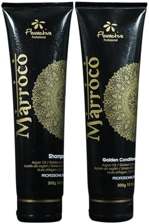 FLORACTIVE PROFISSIONAL Marroco Golden Plus Shampoo And Conditioner- 300 ML