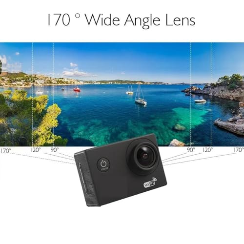 VBSNKLOI 8867 Cámara Acción 4K Pantalla 2" miniatura 3