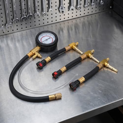 Manómetro de combustible con escala de 0-7 bar para solucionar tirones y fallos de arranque 6