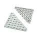 Produktbild 2 x Lego System Flügel Bau Dreieck Platte weiss 8 x 8 Ecke 8x8 für Set Star Wars 75098 70736 41062 7893 10019 7470 5892 10231 30504