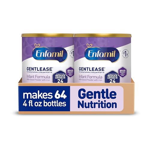 Enfamil Gentlease Baby Formula, Clinically Proven to Reduce Fussi...