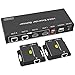 Produktbild VEDINDUST HDMI Splitter Extender 1 in 2 Out 1080p 50m 165ft über Cat5e / 6/7 Ethernet HDMI Sender Empfänger unterstützt EDID Voreinstellungen POC (benötigt nur TX Strom für die Arbeit)
