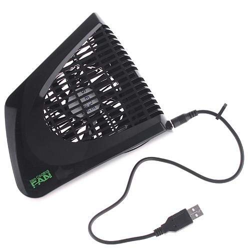 OSTENT Cooling Fan Heat Exhauster USB Cooler Compatible for Microsoft Xbox 360 Slim Console Game