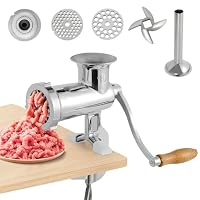 Amazon | CGOLDENWALL 手動ミンサー ミンチ機 ひき肉機 肉ひき・腸詰め