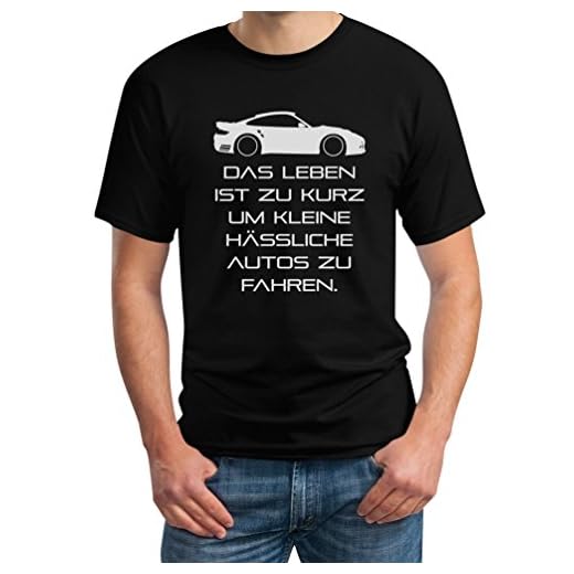 Livet är för kort att köra små fula bilar t-shirt