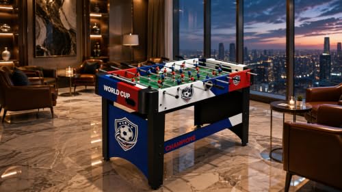 Image of STEP OVER Grandmaster Strongman Foosball Table ||Limited Edition || Strong and Sturdy Model for Adults & Kids ||Home, Office, Resorts, Hotels,Schools|| Heavy Duty|| 2026 Edition
