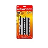 STROMANSCHLUSSSCHIENE + GERADE: Die Packung enthält 1 Stromanschluss-Schiene und 1 Gerade (Maßstab 1:43) zum Ausbau der Car-Speed Autorennbahn. Die geschützte, selbstarretierende Schienenverbindung gestaltet den Aufbau einfach und unkompliziert