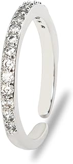 Stackable Eternity Rings for Women Lady Girlfriend Ring for Women Wedding Engagement Band Ring Simple Adjustable Band
