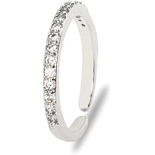 Sisadodo Eternity Rings for Womens Stackable Rings for Teen Girls Silver Wedding Band for Women Rose Gold Cubic Zirconia Ring Set