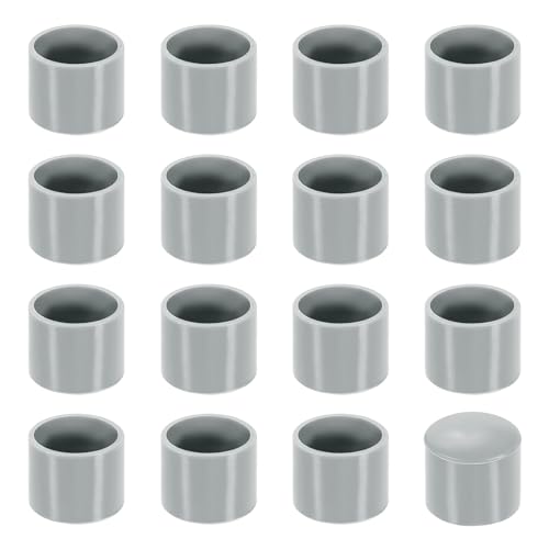 Protectores de suelo para patas de silla redondas de 16 mm de PVC flexible 2
