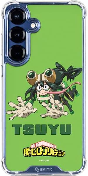 Skinit Clear Phone Case Compatible with Galaxy S25 - Officially Licensed My Hero Academia Tomuras Decay Season 6 Design