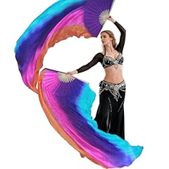 Vertical Turquoise Blue Purple Rose Orange