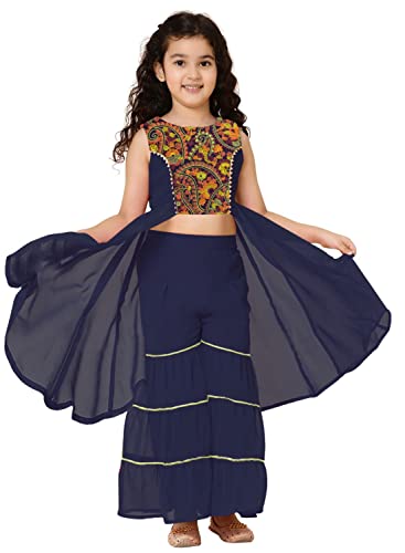 Image of A.T.U.N. (ALL THINGS UBER NICE) Girls Sharara Set