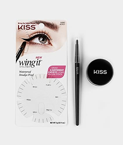 Kiss Wing It Eyeliner Black