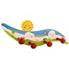Bieco Garderobe kinderschaap | kindergarderobe hout met kinderkledinghaken | garderobelijst | wandgarderobe…