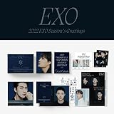 EXO 2022 SEASON’S GREETINGS ( Desk Calendar+Hard Cover Diary+Post Card Set+Folded Poster Calendar Set+Sticker Set+A4 Poster Set+Mini Brochure+Polaroid Photo & Film Set+STORE CARD )