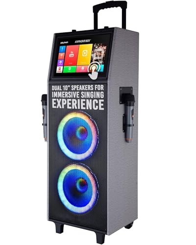 Dolphin Karaoke Box 2100R Rechargeable Portable Karaoke Machine