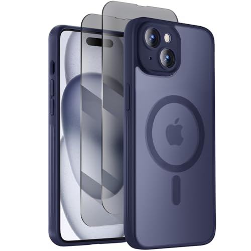 Image of Symcele Designed for iPhone 15 Plus Case, Deep Blue