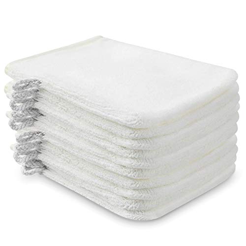 PHOGARY 10 Pack Microfiber Body Wash Mitts