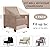 Slan Arrow Patio Chair Cover, 600D Heavy Duty Lounge Deep Seat Cover Waterproof Outdoor Chair Covers for Lawn Furniture, All-Weather Protection Lawn Chair Covers(2 Pack Medium)