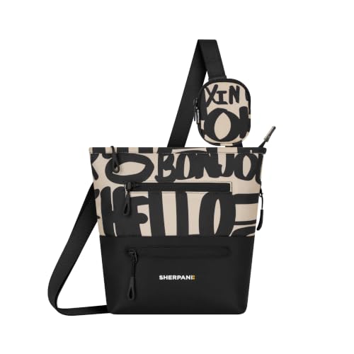 Image of Sherpani Sadie, Nylon Crossbody Bag, Lightweight Shoulder Bag, Travel Cross Body, Crossbody Purse, RFID Protection, Removable Coin Purse, Travel Gift (Ciao)