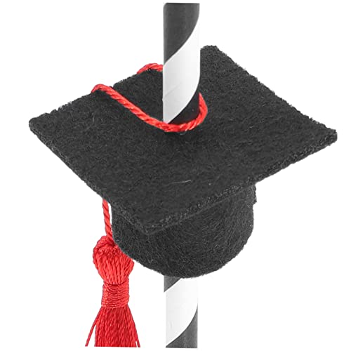 Pitillos decorativos para fiesta graduación 12 pcs miniatura 2