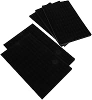 Vista 5 de EXCEART 3 sets espuma almohadilla de joyería Mat anillo bandeja inserción para exhibición de joyería pendiente titular esponja esteras 3 piezas* 3