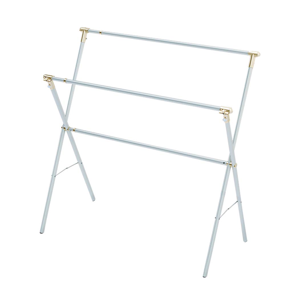 Laundry Rack Clothes Garment Rack Retractable 130 240cm Expandable Hanging Rail Clothing Coat Rack Folding Aluminium Clothes Airer