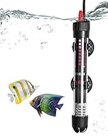 NETONDA Aquarium Heizung 30l 25W Aquarium Heizstab einstellbar Aquariumheizer mit Thermostat Regelheizer für Fischtanks und Aquarium (20-34°C, 25W)