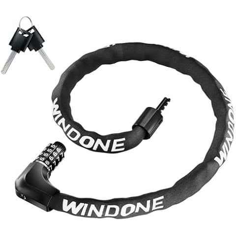 Windone 4-Digit Bike Chain Lock Cover