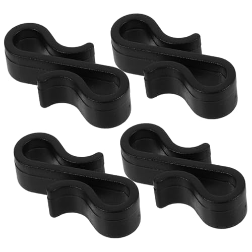 Mikikit 50 Piezas Clips para Colgar Luces Navideñas Impermeables y Resistentes Viento para Decoración Exterior Instalación Rápida y Accesorios de Fiesta para Jardín
