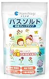 入浴剤 バスソルト マグネシウム 保湿 (乾燥肌や敏感肌にも) 天然植物エキス配合 国産 無着色 無香料 浴用化粧品 計量スプーン付き 400g 20～30回分 NamiNagi