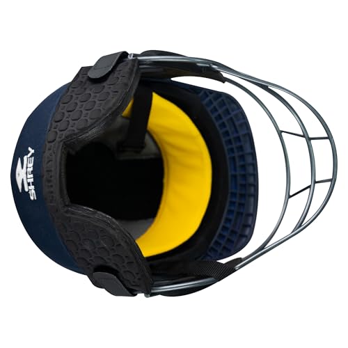 Image of SHREY Cricket Helmet Neck Guard 2.0 (Black, L)