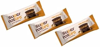Super Nature Peanut Butter Cups - Gluten and Dairy Free - Vegan and Organic Healthy Snacks - Made with Clean Raw Ingredients - High in Plant Fibre & Protein (15 x 40g)