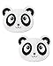 Pastease Glitter Panda Rave Pasties (2 Pack Nipple Covers)